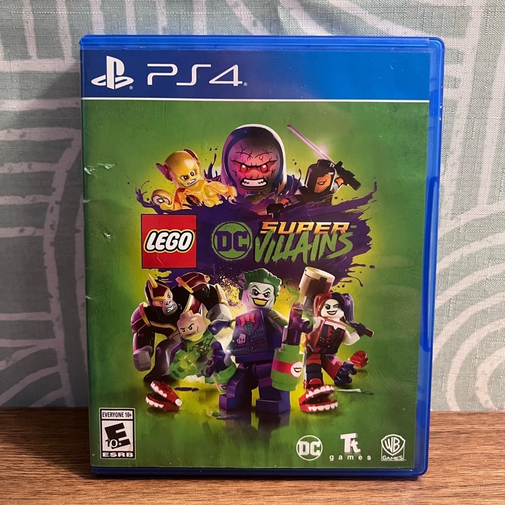 LEGO DC Super-Villains PS4 Game Complete Tested Warner Bros DC Comics